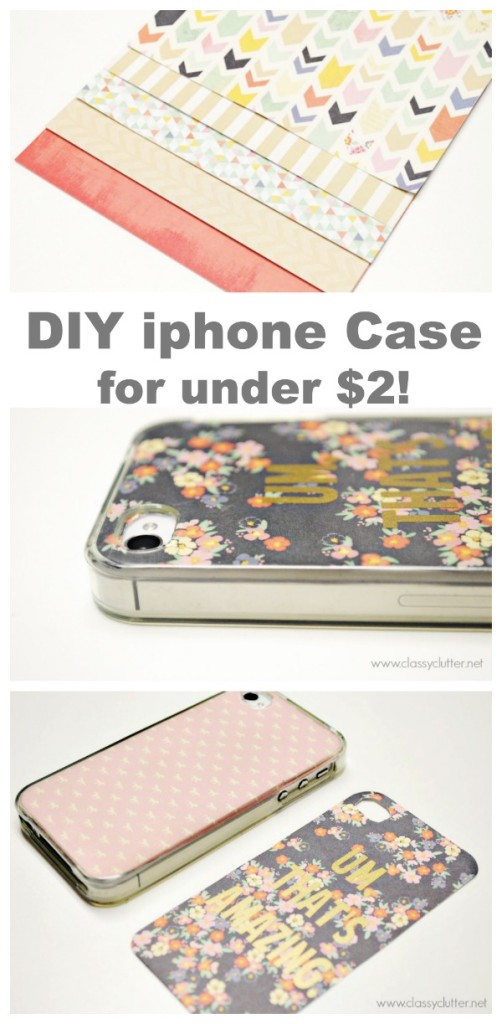 DIY iphone case